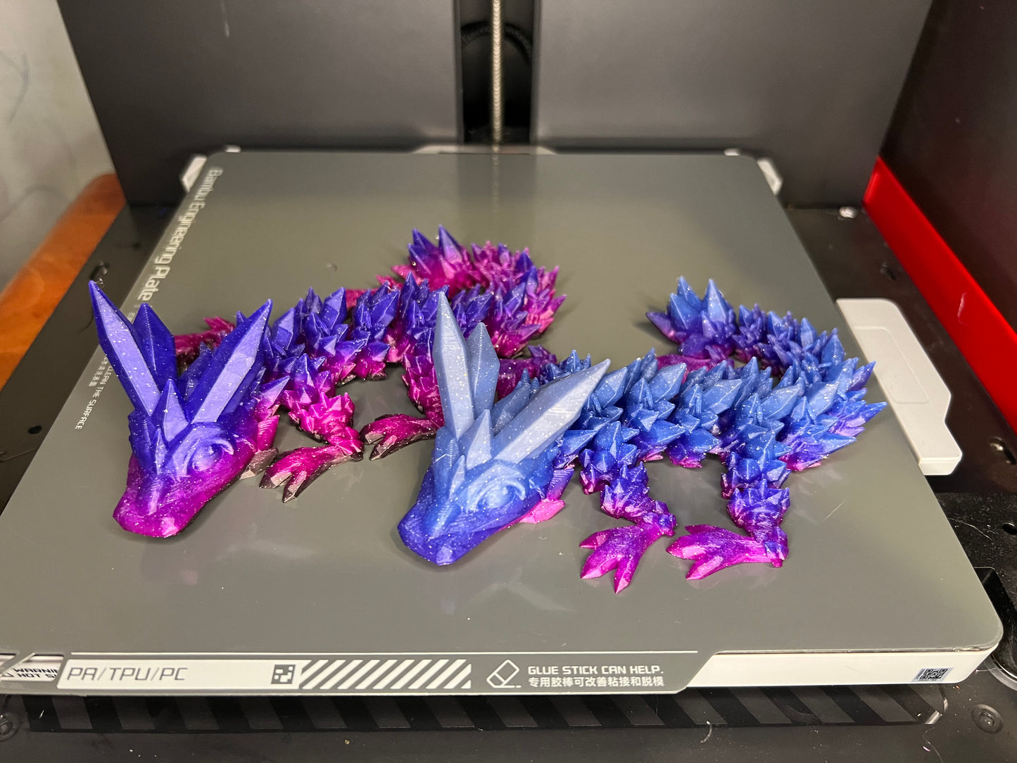 Choose your own crystal dragon!