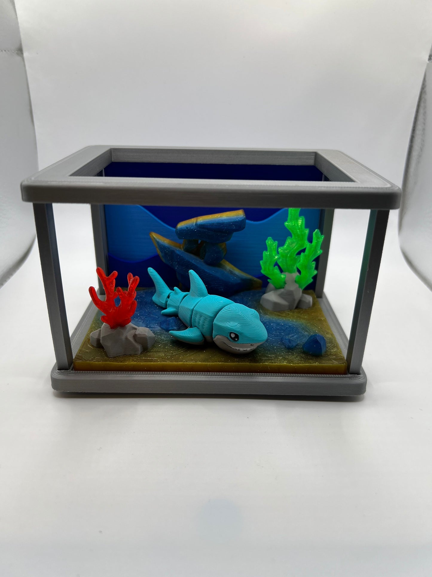 3D Printed Mini Aquarium + Pet!