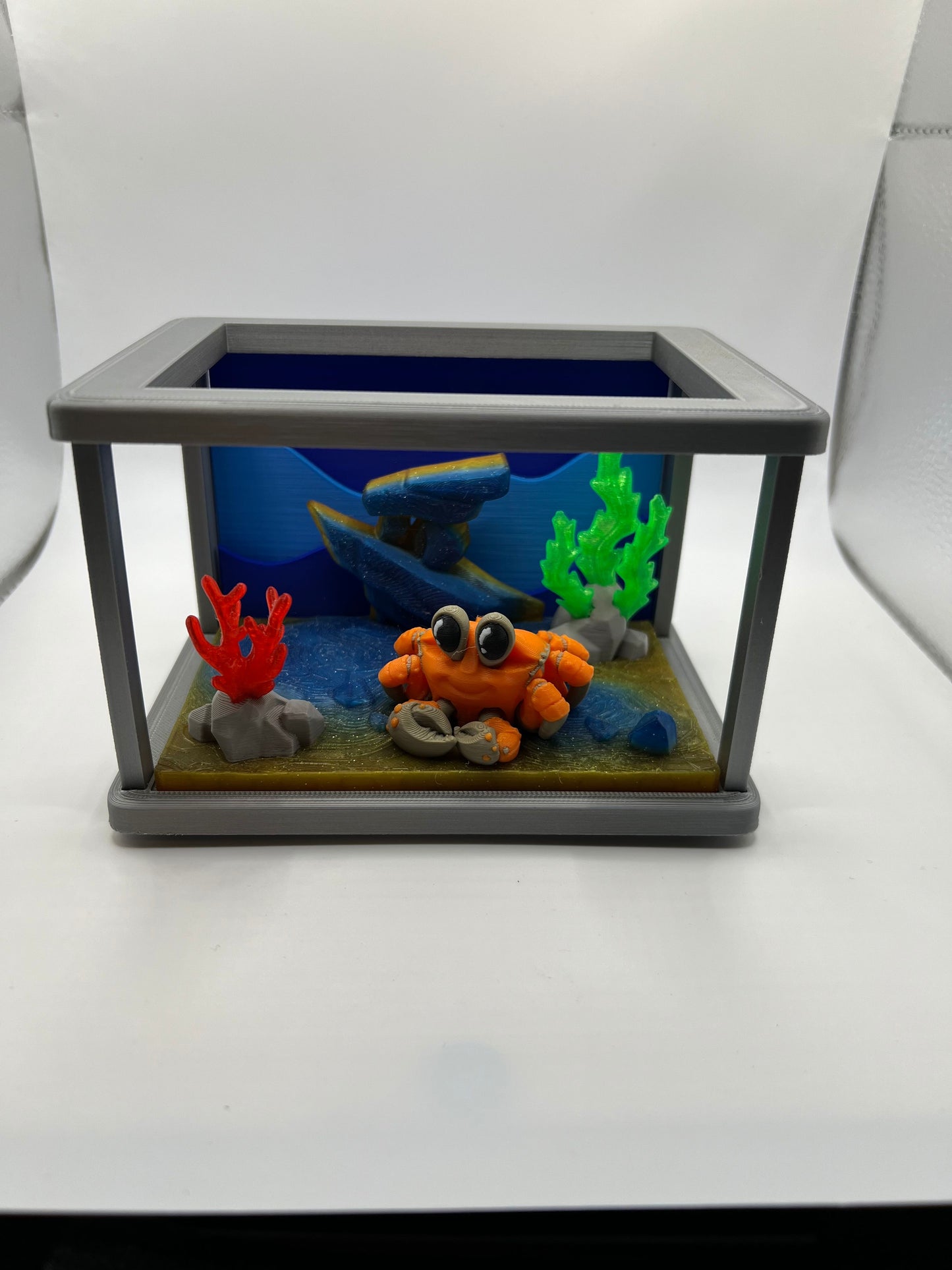 3D Printed Mini Aquarium + Pet!
