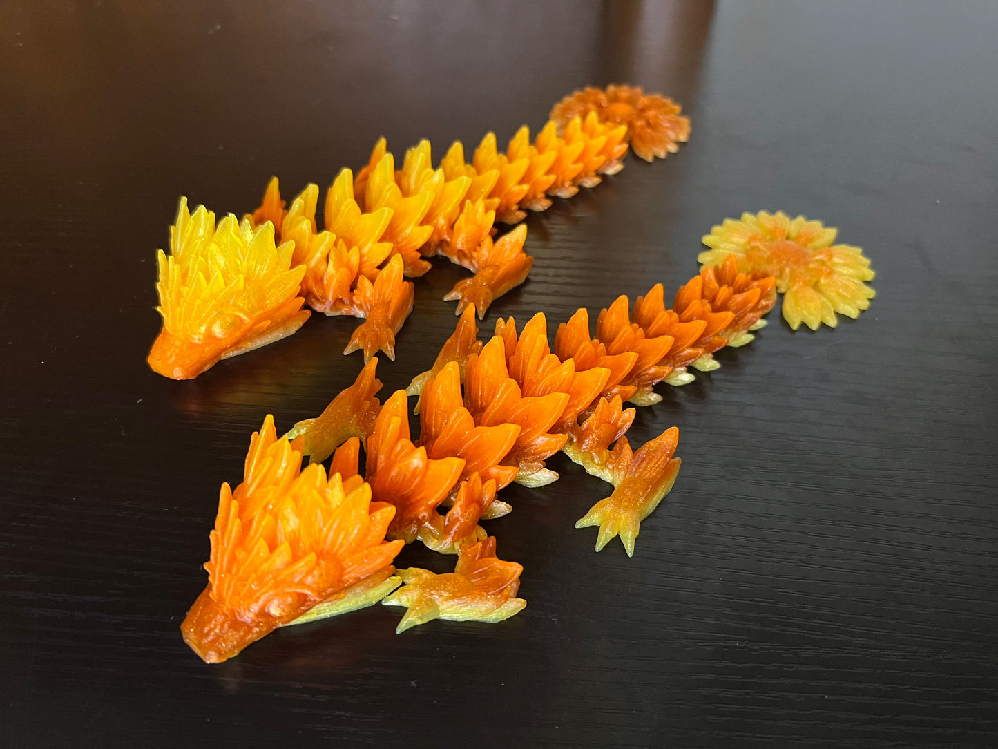 Sunflower Dragon in sunflower filament!