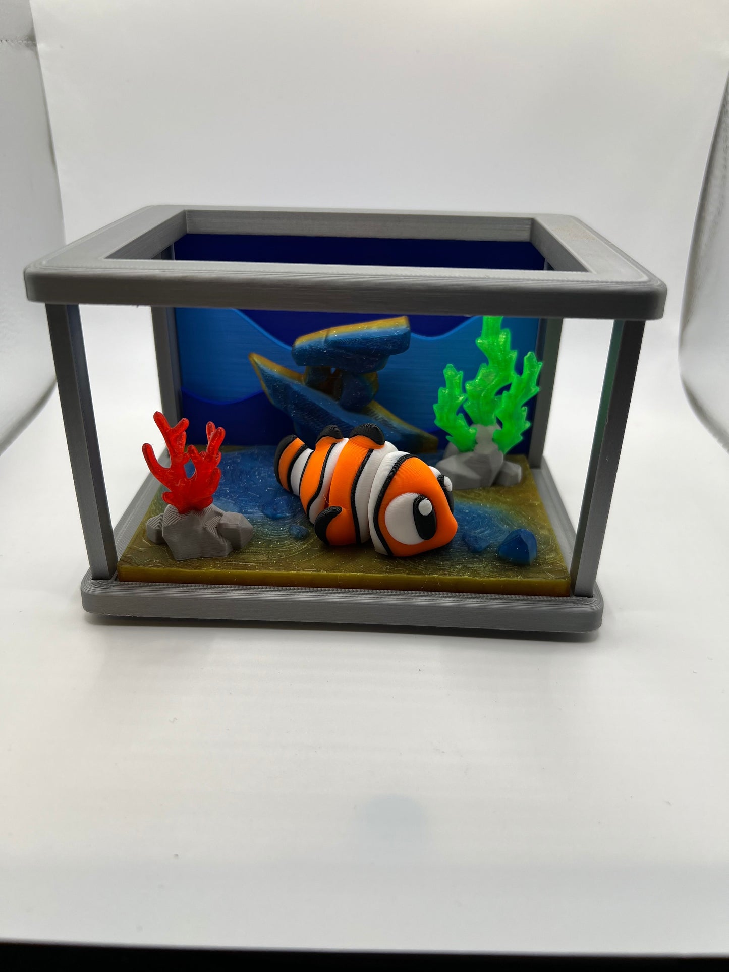 3D Printed Mini Aquarium + Pet!