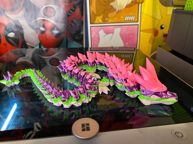Limited Color Large Crystal Dragons!