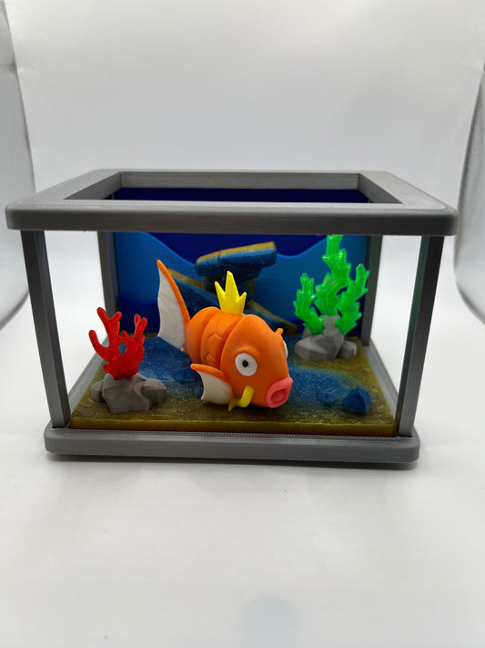 3D Printed Mini Aquarium + Pet!